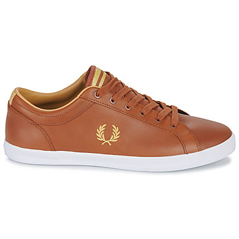 Fred Perry BASELINE LEATHER Marrone