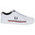 Scarpe Uomo Sneakers basse Fred Perry BASELINE PERF LEATHER Bianco / Marine