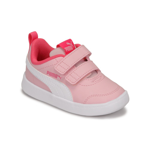 Scarpe Bambina Sneakers basse Puma Courtflex v2 V Inf Rosa