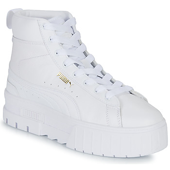 Scarpe Donna Sneakers alte Puma Mayze Mid Bianco / Oro
