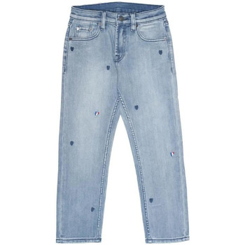 Abbigliamento Bambina Jeans dritti Teddy Smith 50105948D Blu