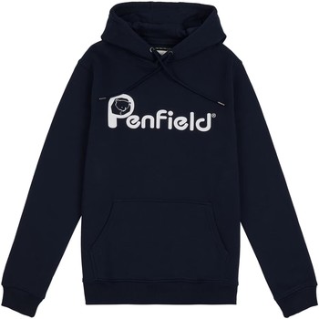 Abbigliamento Uomo Felpe Penfield Sweatshirt à capuche  Bear Chest Print Blu
