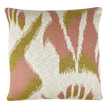 Cuscini Malagoon  Ikat knitted cushion lurex pink (NEW)