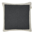 Cuscini Malagoon  Solid knitted poster cushion black
