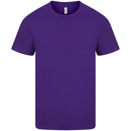 Abbigliamento Uomo T-shirts a maniche lunghe Casual Classics AB261 Viola