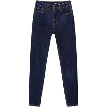 Abbigliamento Donna Jeans skynny Desigual 22SWDD04 Blu