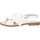 Scarpe Bambina Sandali Florens F3352 Sandalo Bambina GLITTER BIANCO Bianco