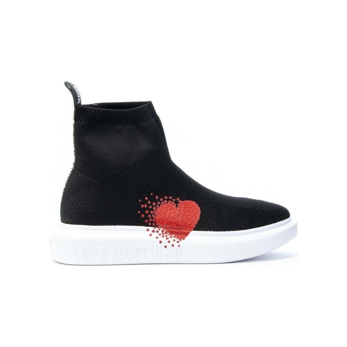 Scarpe Donna Trekking Love Moschino ja15134g1e sneaker calzino leone shoes Nero