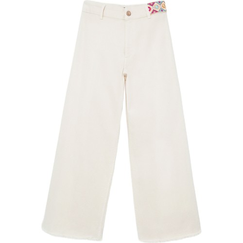 Abbigliamento Donna Pantaloni Desigual 22SWDD03 Bianco