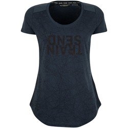 Abbigliamento Donna T-shirt maniche corte Salewa Alpine Hemp Print 28115-3960 Blu