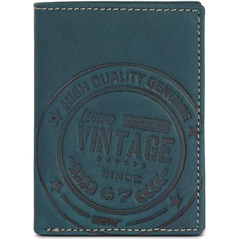 Borse Uomo Portafogli Skpat Vintage Blu
