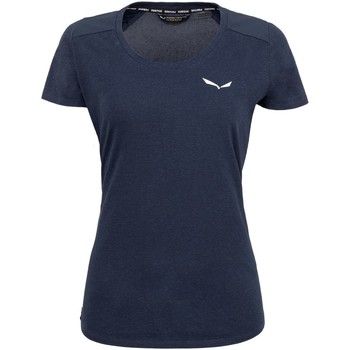 Abbigliamento Donna T-shirt maniche corte Salewa Alpine Hemp W T-shirt 28025-6200 Blu