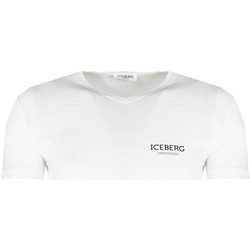 Abbigliamento Uomo T-shirt maniche corte Iceberg ICE1UTS02 Bianco