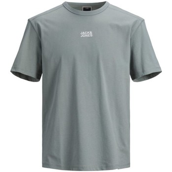 Abbigliamento Bambino T-shirt & Polo Jack & Jones 12195179 CLASSIC TEE-SLATE GRAY Grigio