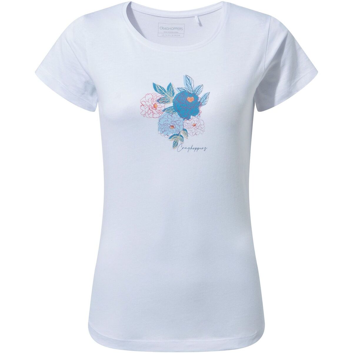 Abbigliamento Donna T-shirt maniche corte Craghoppers Miri Bianco