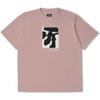 Abbigliamento T-shirt maniche corte Edwin T-shirt  Shrooms Rosa