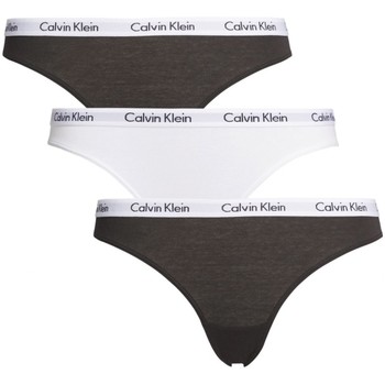 Biancheria Intima Donna Culotte e slip Calvin Klein Jeans Pack x3 Bikini Multicolore