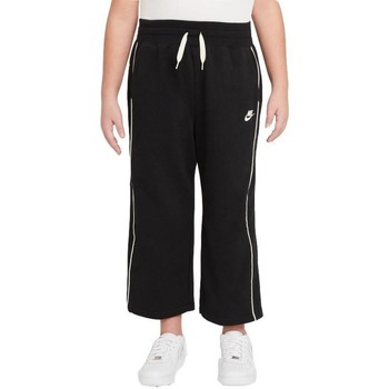 Abbigliamento Unisex bambino Pantaloni morbidi / Pantaloni alla zuava Nike Pantaloni Ragazza Sportswear Nero