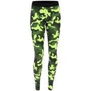 Leggings Donna Camouflage Fluo