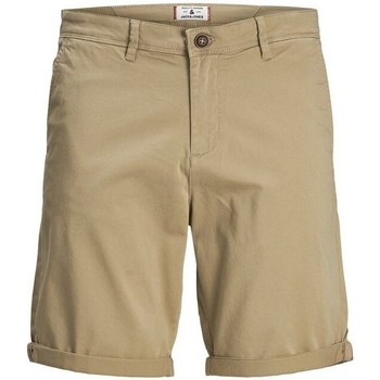Abbigliamento Uomo Shorts / Bermuda Jack & Jones Bermuda Uomo Chino Corti Beige