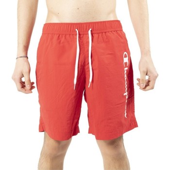 Abbigliamento Uomo Costume / Bermuda da spiaggia Champion Costume Uomo Scritta Rosso
