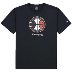 Abbigliamento Uomo T-shirt maniche corte Champion T-Shirt Uomo Basketball Blu
