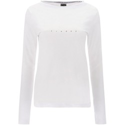 Abbigliamento Donna T-shirts a maniche lunghe Freddy T-shirt Donna Stampa Olografica Bianco