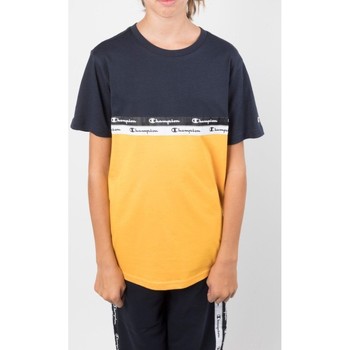 Abbigliamento Unisex bambino T-shirt maniche corte Champion T-shirt Bambina Bicolore Logo Blu