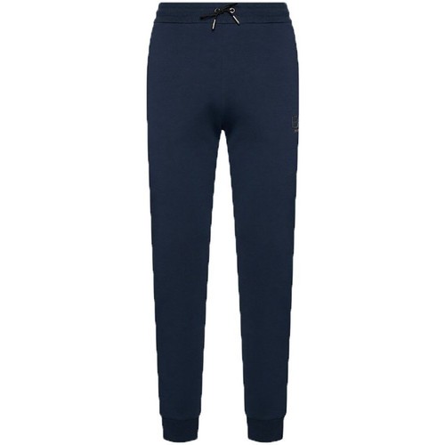 Abbigliamento Uomo Pantaloni morbidi / Pantaloni alla zuava Emporio Armani EA7 Pantaloni Uomo Cotone Blu