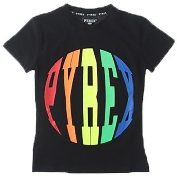 Abbigliamento Unisex bambino T-shirt maniche corte Pyrex T-Shirt Junior Multicolor Nero