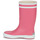 Scarpe Bambina Stivali da pioggia Aigle LOLLY POP 2 Rosa / Bianco