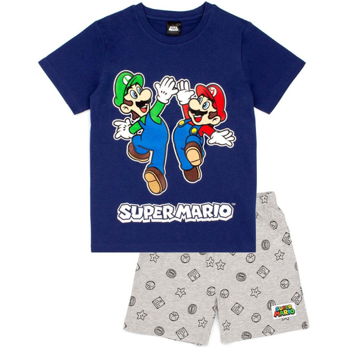 Abbigliamento Bambino Pigiami / camicie da notte Super Mario NS6587 Blu