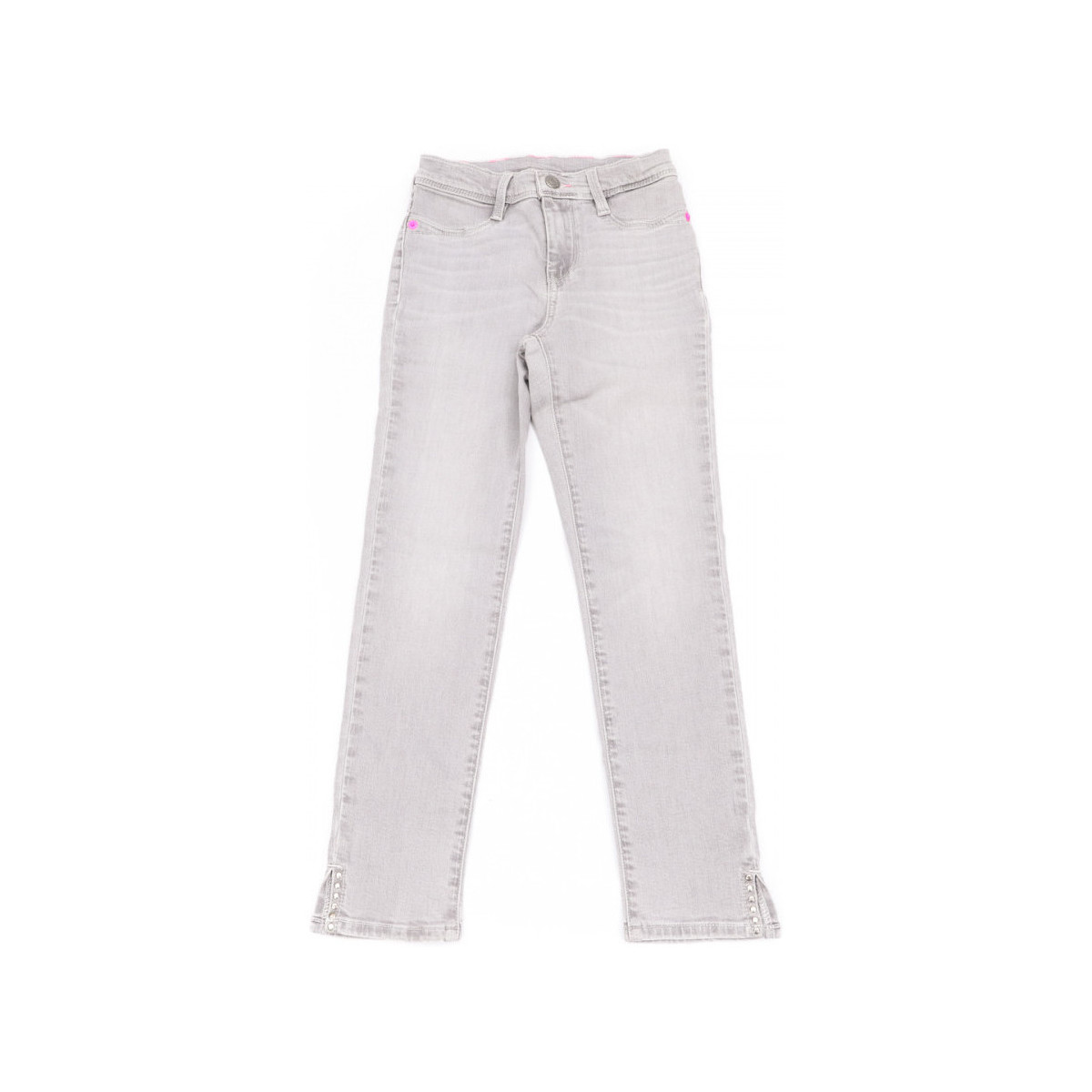 Abbigliamento Bambina Jeans skynny Teddy Smith 50106264D Grigio