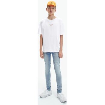 Calvin Klein Jeans IB0IB01218 RELAXED TEE-YAF Bianco