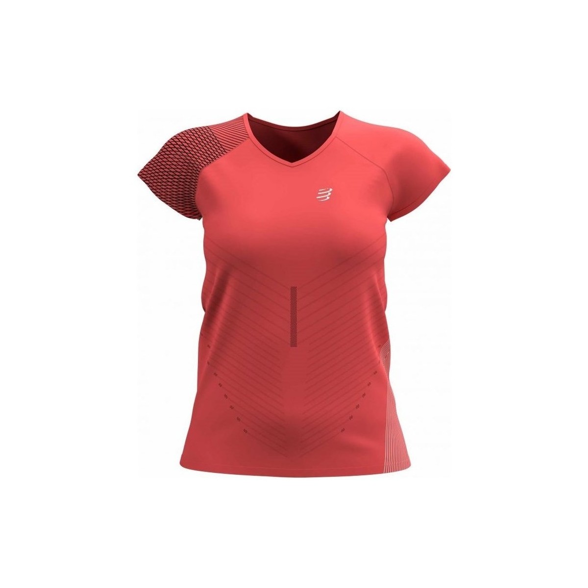 Abbigliamento Donna T-shirt maniche corte Compressport Performance SS Rosso