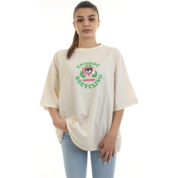 Abbigliamento Donna T-shirt maniche corte Chiara Ferragni 72CBHF06-CJF05 Bianco