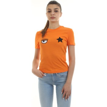Abbigliamento Donna T-shirt maniche corte Chiara Ferragni 72CBHT17-CJT00 Arancio
