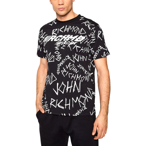 Abbigliamento Uomo T-shirt maniche corte John Richmond UMP22145TS Nero