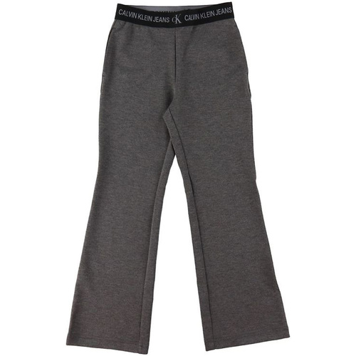 Abbigliamento Unisex bambino Pantaloni Calvin Klein Jeans IG0IG01267-P4E Grigio