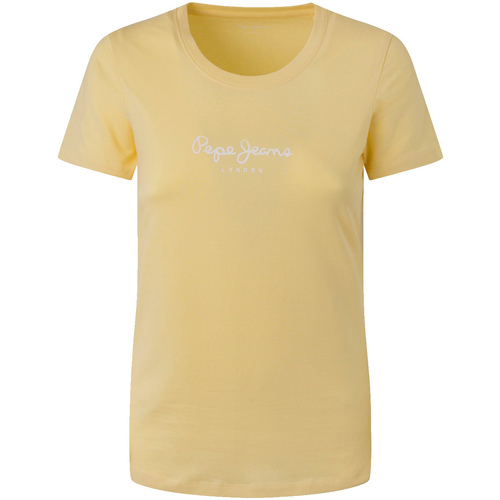 Abbigliamento Donna T-shirt & Polo Pepe jeans PL505202 Giallo