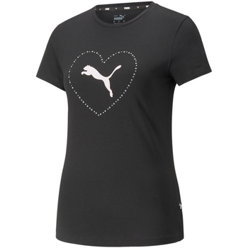 Abbigliamento Donna T-shirt & Polo Puma 848408 Nero