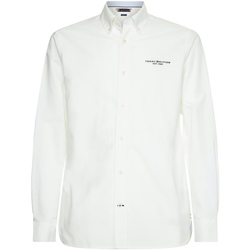Abbigliamento Uomo Camicie maniche lunghe Tommy Hilfiger MW0MW21655 Bianco