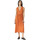Abbigliamento Donna Abiti lunghi Trussardi 56D00590-1T005720 Arancio