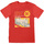 Abbigliamento T-shirts a maniche lunghe Harry Potter Manual Cover Rosso