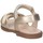 Scarpe Bambina Sandali Florens E2410 Sandalo Bambina PLATINO ARGENTO Grigio