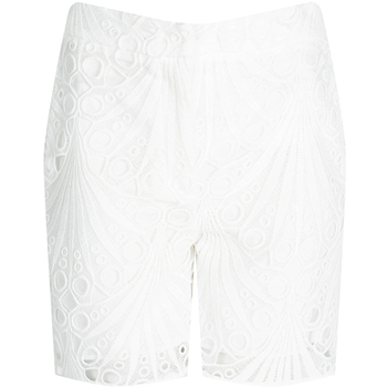 Abbigliamento Donna Shorts / Bermuda Pinko 1V10MZ Y7N1 | Adulare Shorts Bianco