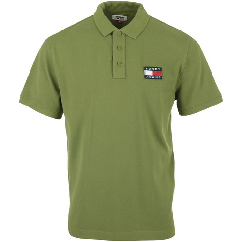 Abbigliamento Uomo T-shirt & Polo Tommy Hilfiger Badge Polo Verde