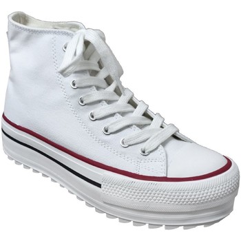 Scarpe Donna Sneakers alte Victoria 1061121 Bianco