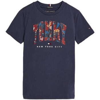 Abbigliamento Bambino T-shirt maniche corte Tommy Hilfiger  Blu