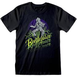 Abbigliamento T-shirts a maniche lunghe Beetlejuice Triple B Nero